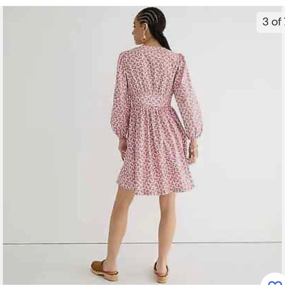 J Crew poplin floral dress with pockets size 10 - Picture 3 of 8